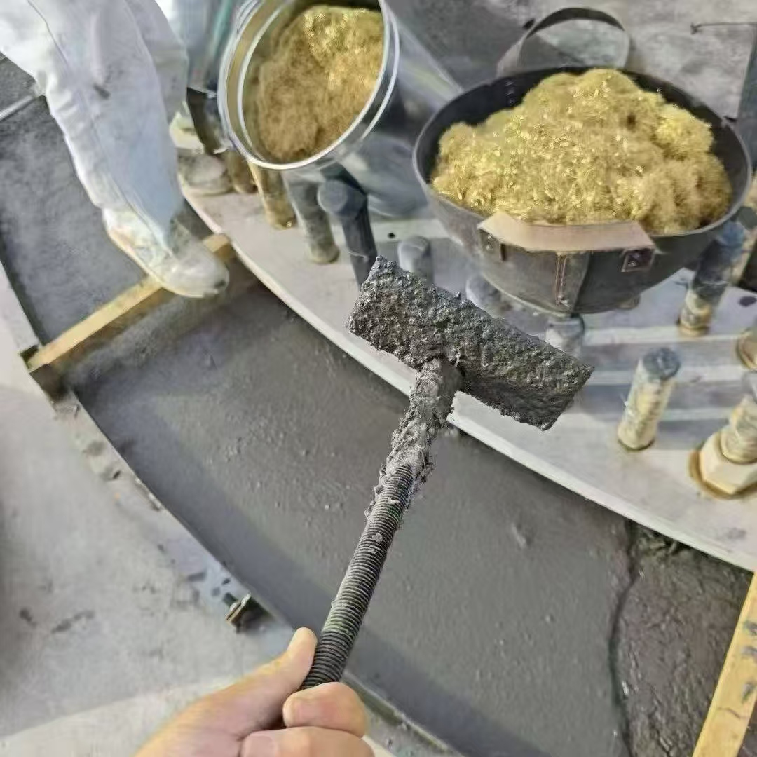 襄阳C120钢纤维高强无收灌浆料 轧机压缩机汽轮机发电机锻压设备底座灌浆材料